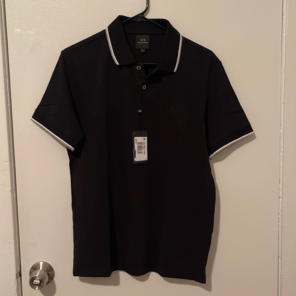 Brand new Armani exchange polo shirt with tags on